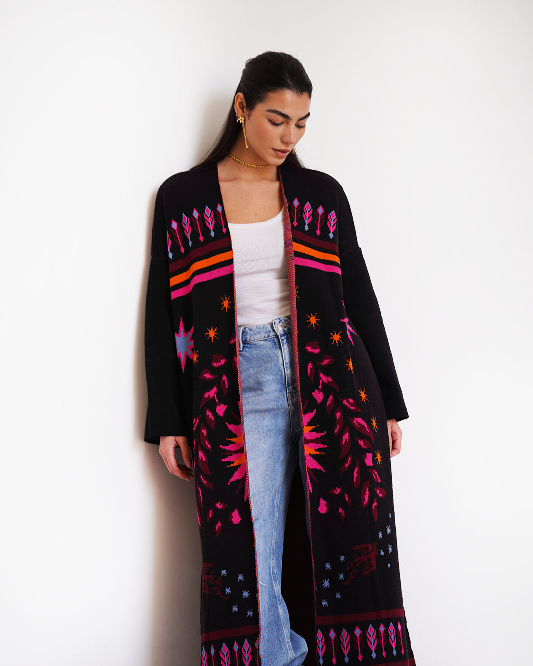 Red Earth Baqi Knit Cardigan