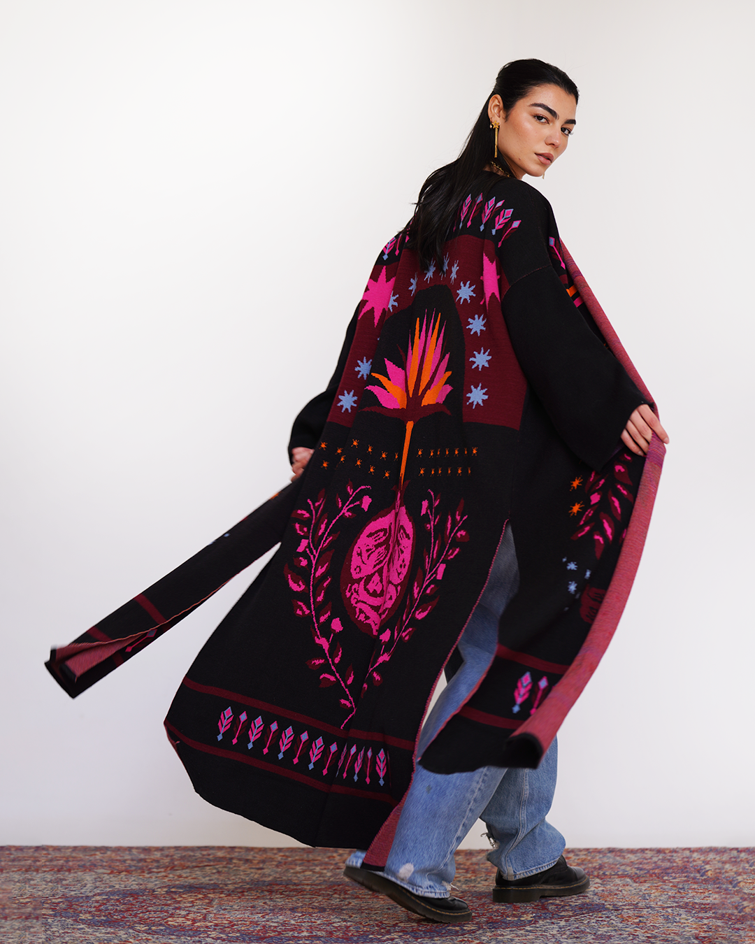 Red Earth Baqi Knit Cardigan