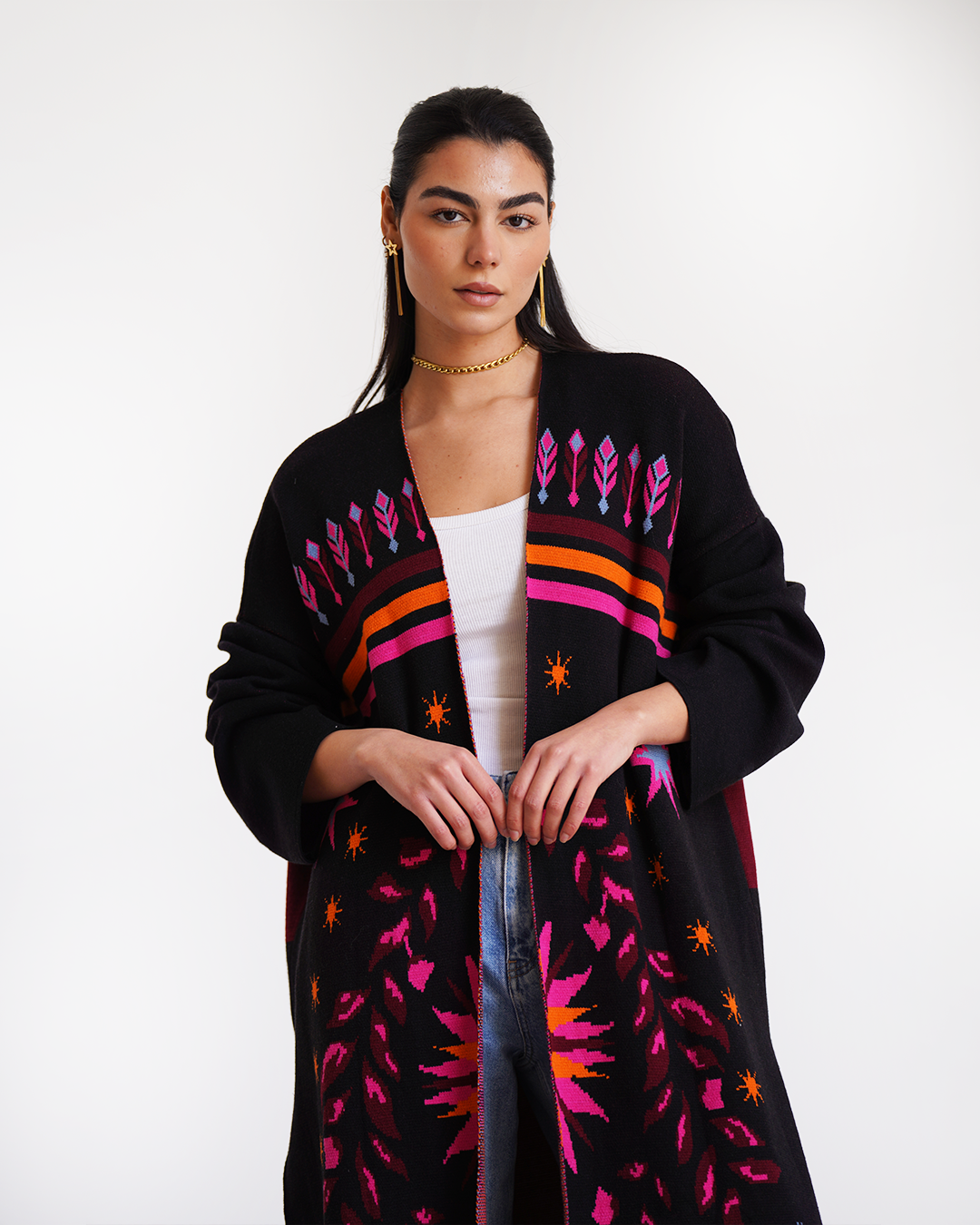 Red Earth Baqi Knit Cardigan