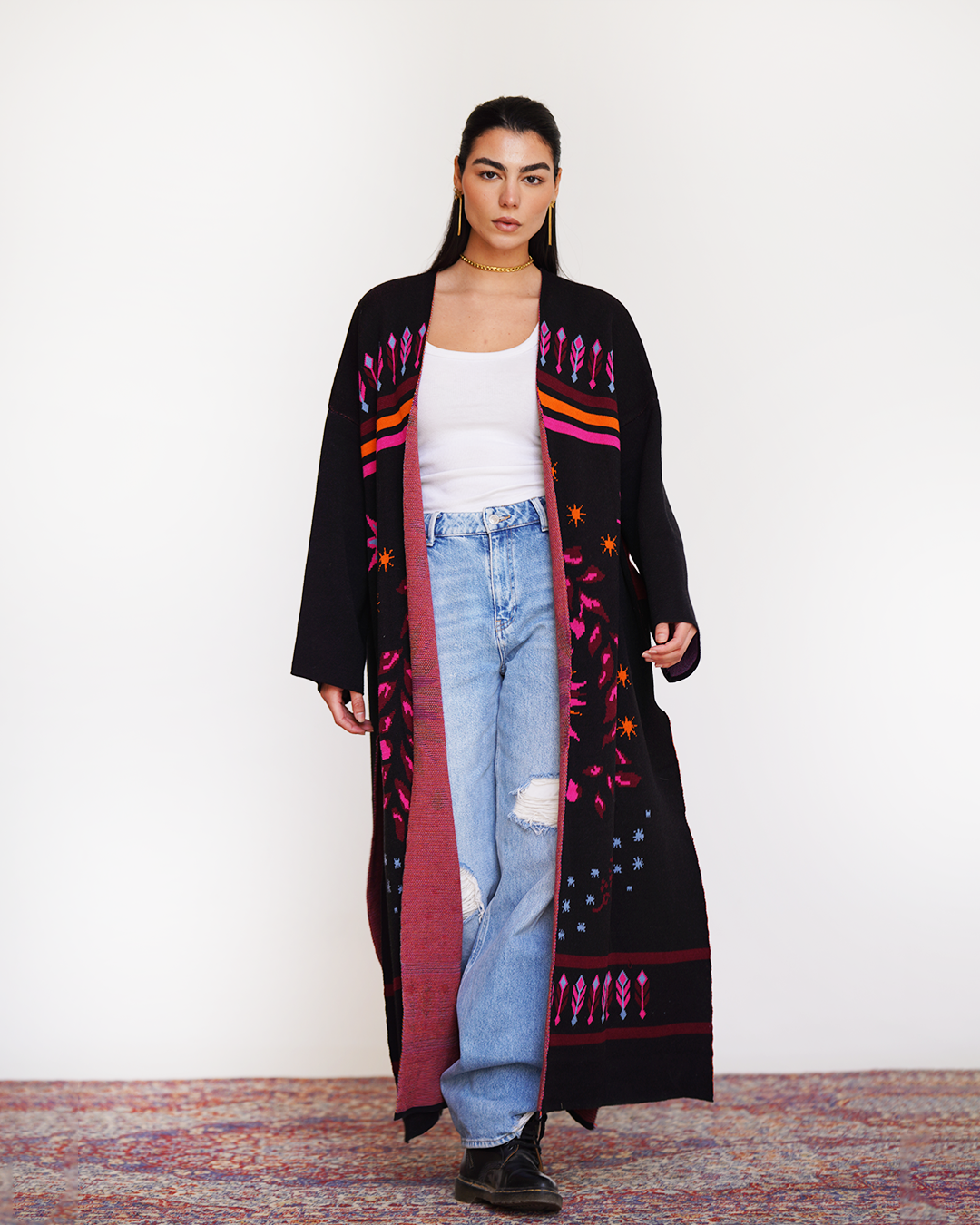 Red Earth Baqi Knit Cardigan