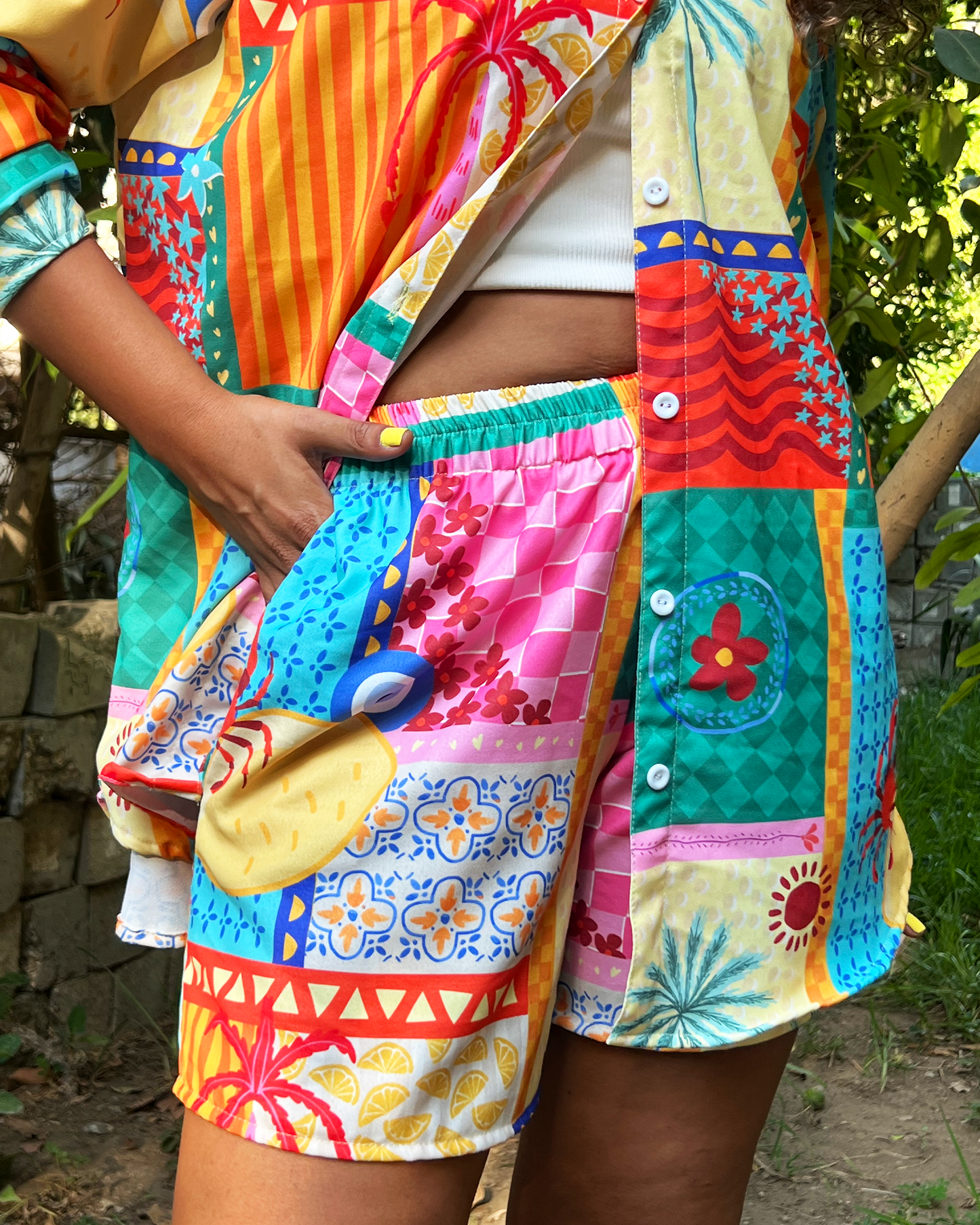 Mosaic Shorts
