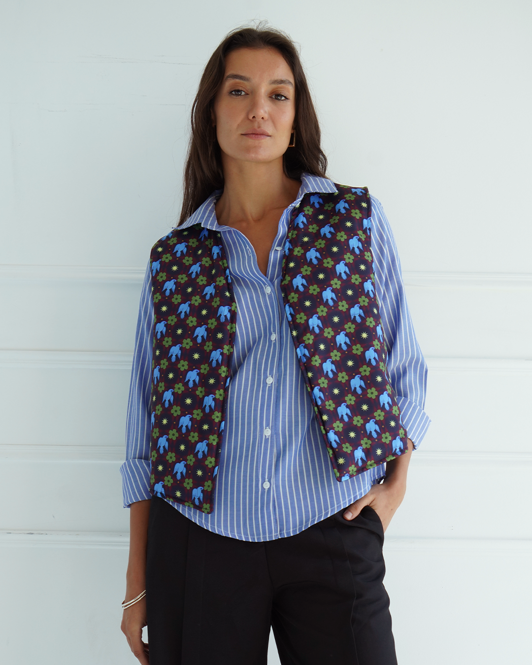 Home Reversible Denim Vest