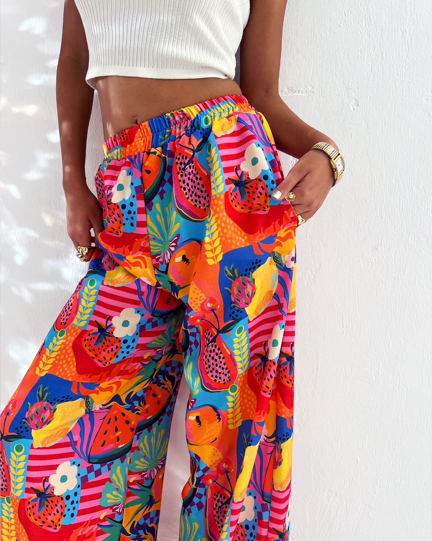 Summer Punch Loose Pants