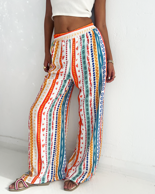 Shore Lines Loose Pants