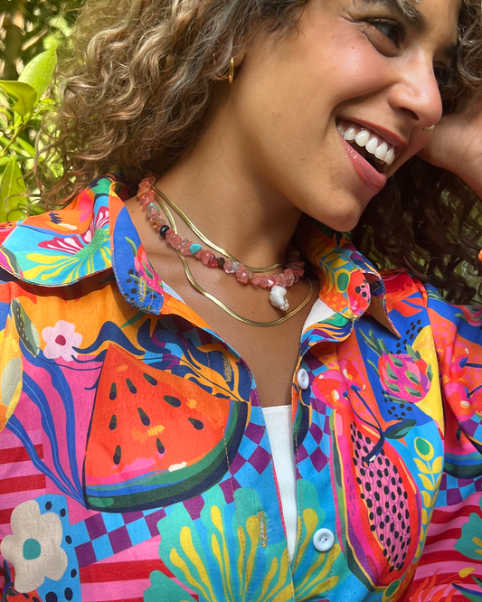 Pink Shell Necklace