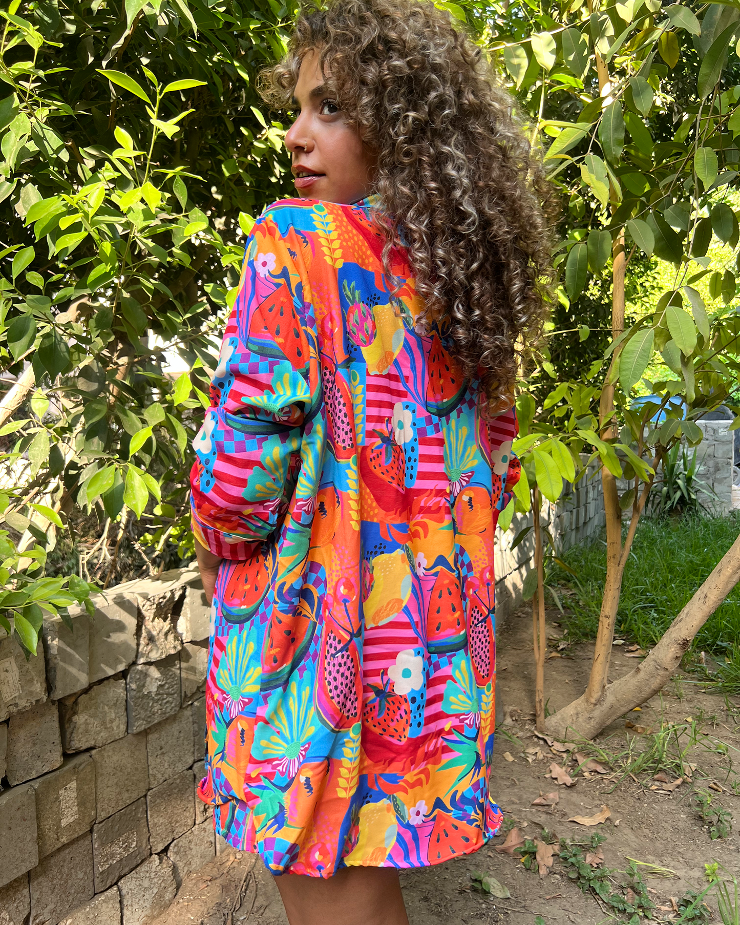 Summer Punch Oversized Shirt