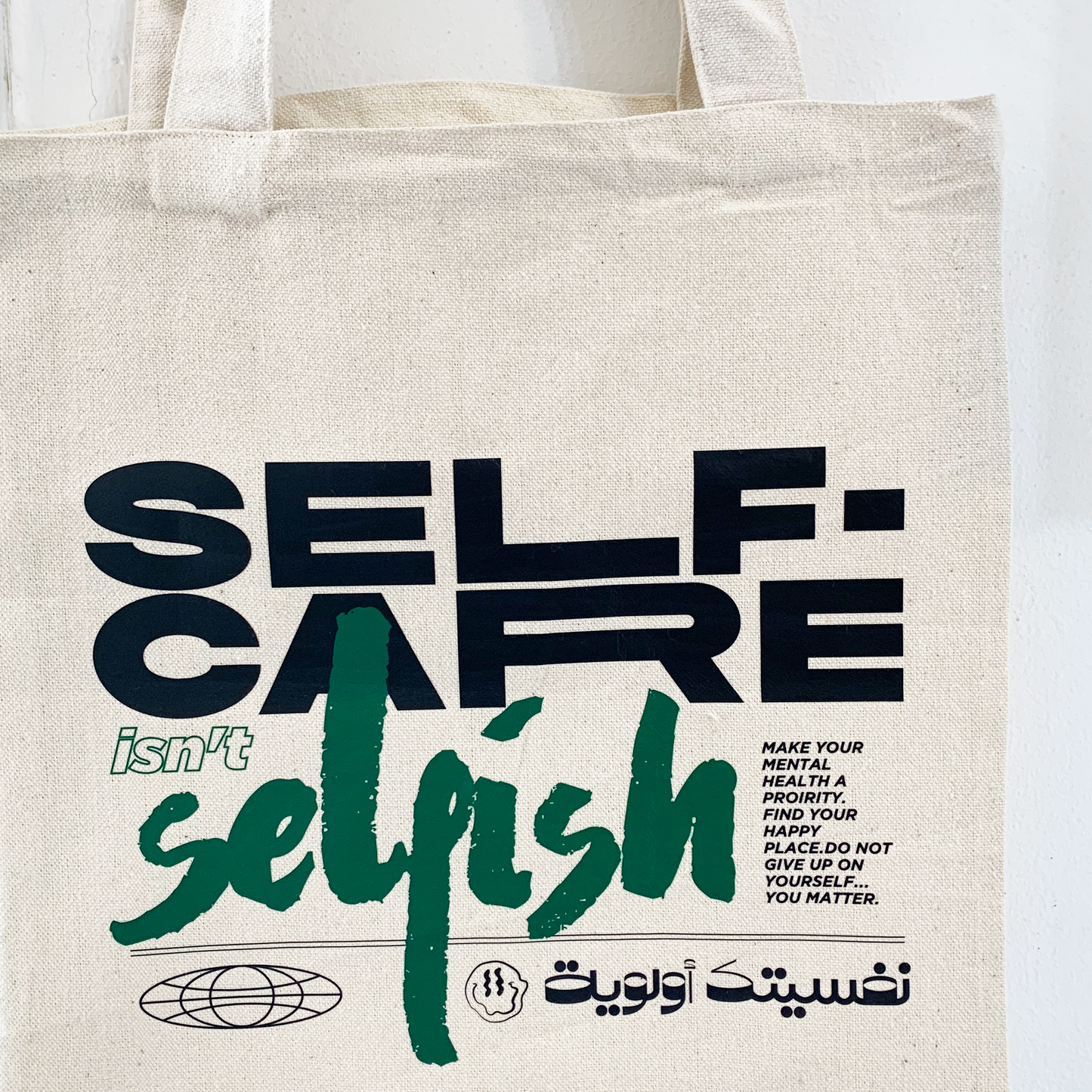 Self-Care isn't Selfish Tote Bag