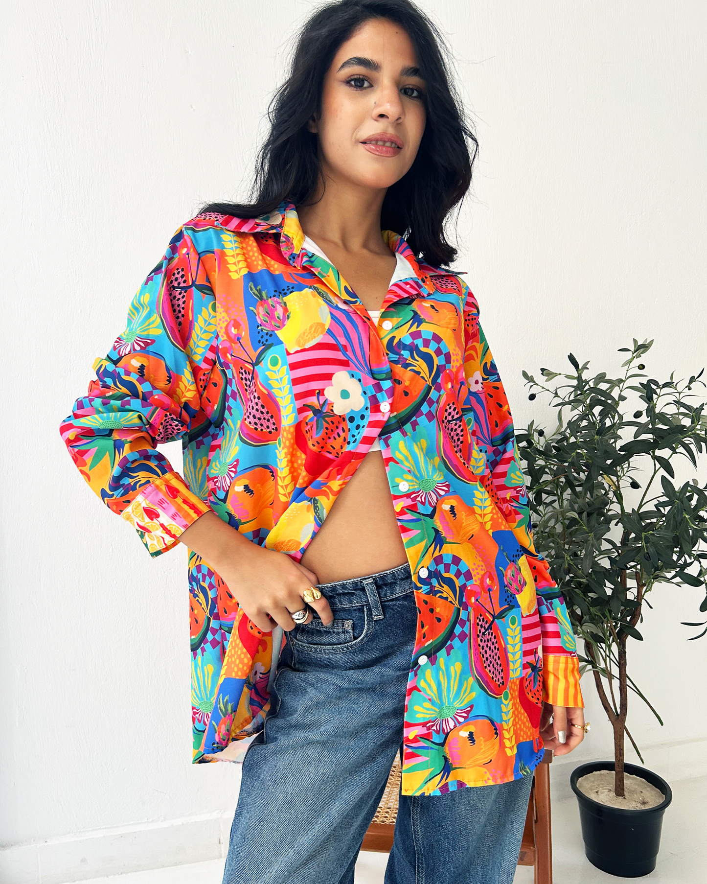 Summer Punch Oversized Shirt