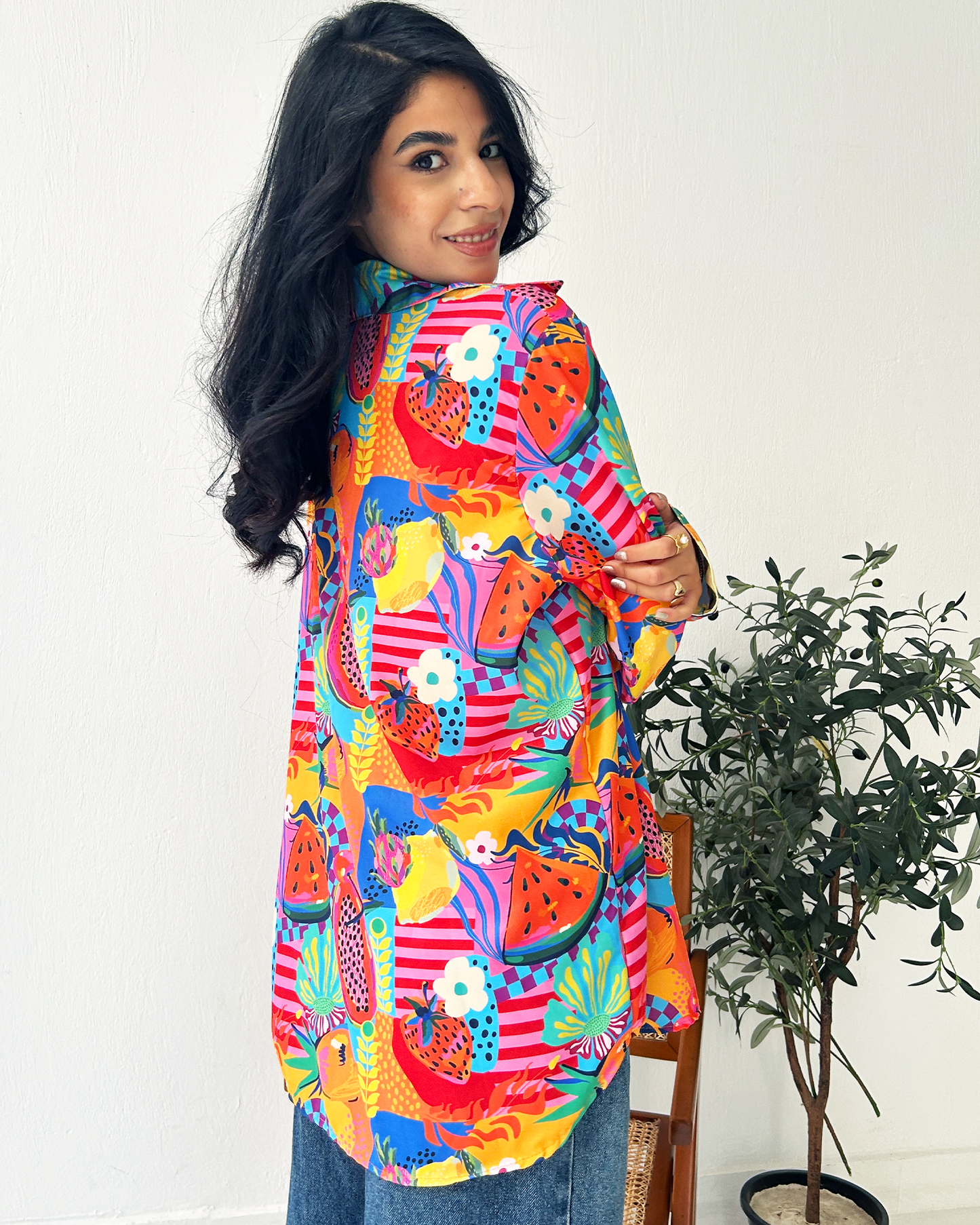 Summer Punch Oversized Shirt