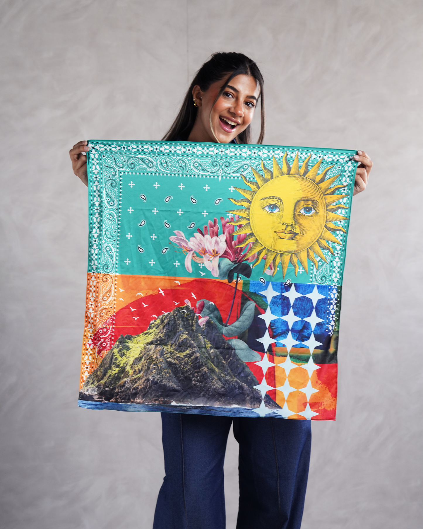 Sunny Hike Bandana Scarf
