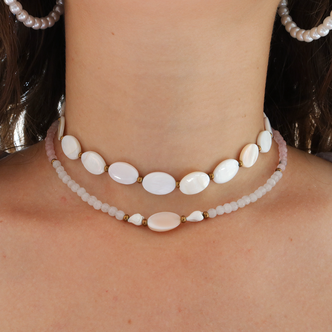 Stackable Stone Necklace - BN0016