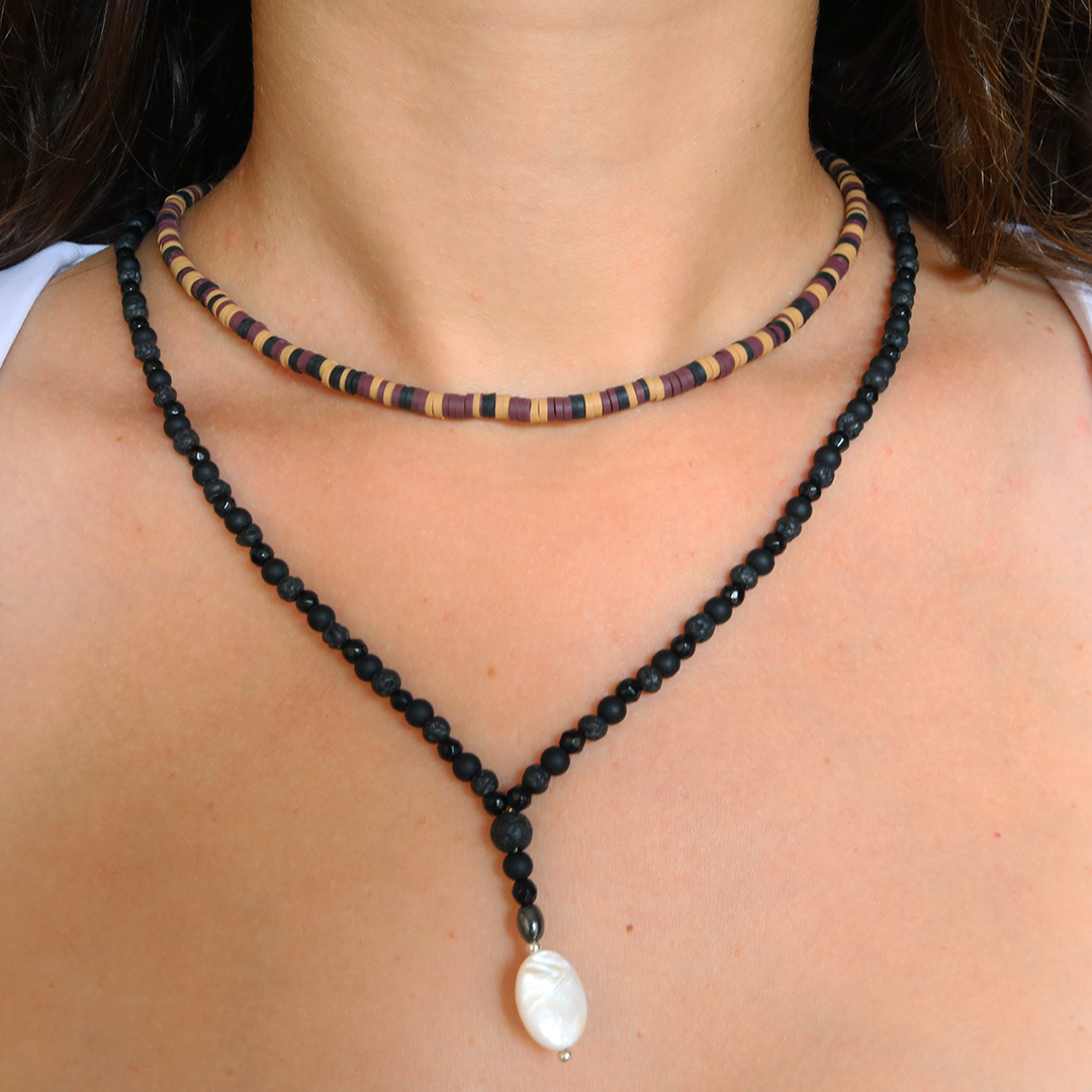 Stackable Stone Necklace - BN0010