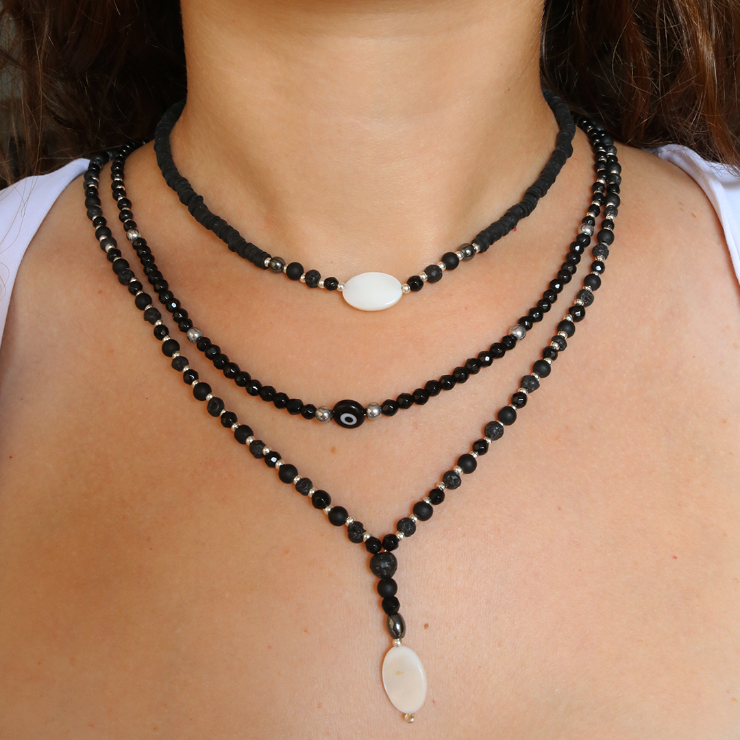 Stackable Stone Necklace - BN0001
