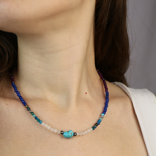 Stackable Stone Necklace - BN0018