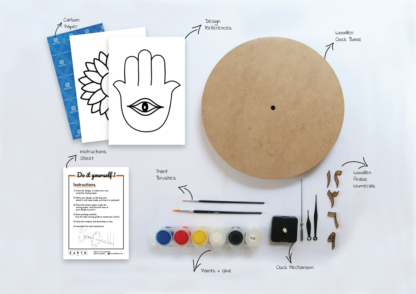 Wall Clock DIY Kit