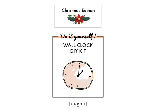 Wall Clock DIY Kit - Christmas Edition