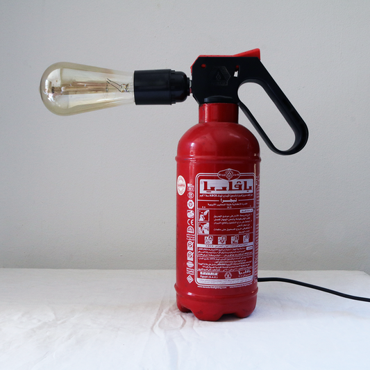 Fire Extinguisher Desk Lamp