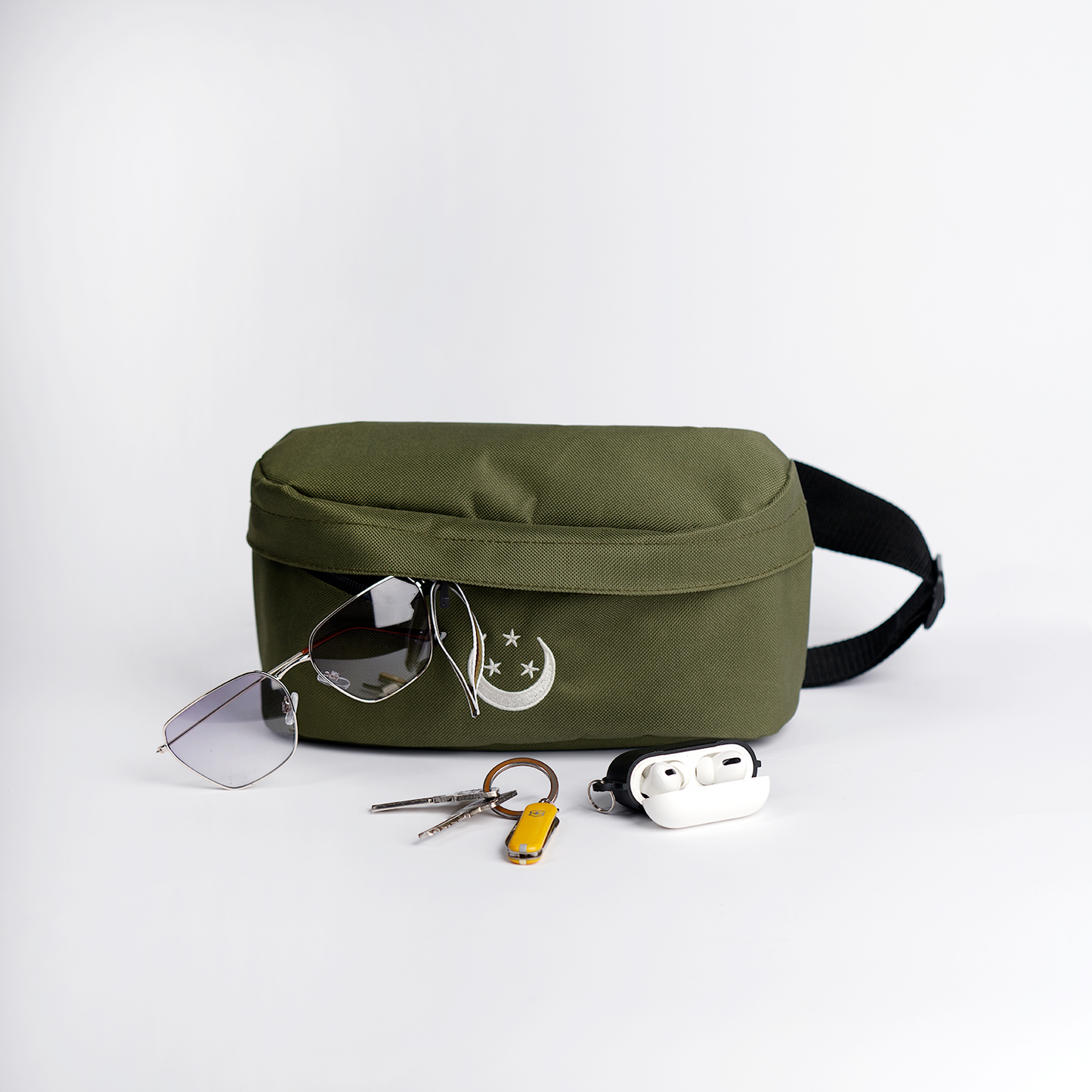 Olive Flag Fanny Pack