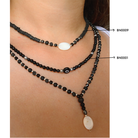 Stackable Stone Necklace - BN0001
