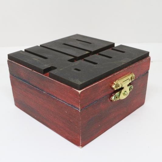 سلام Salam Small Wooden Gift Box - Red