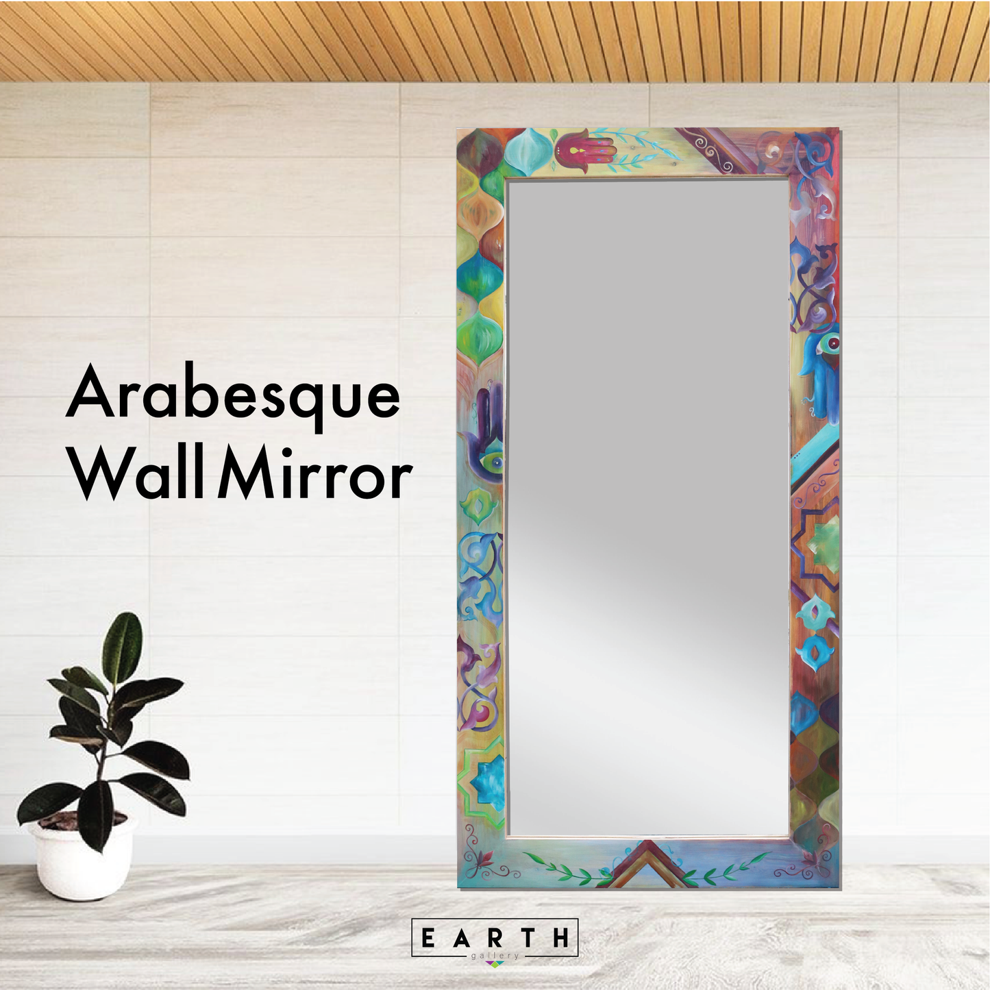 Large Arabesque Mirror