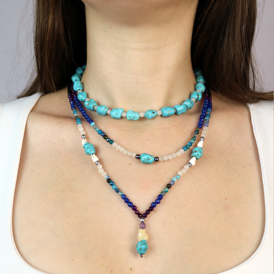 Stackable Stone Necklace - BN0013