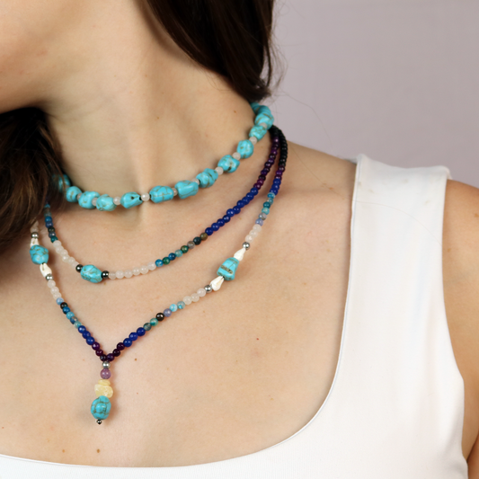 Stackable Stone Necklace - BN0018