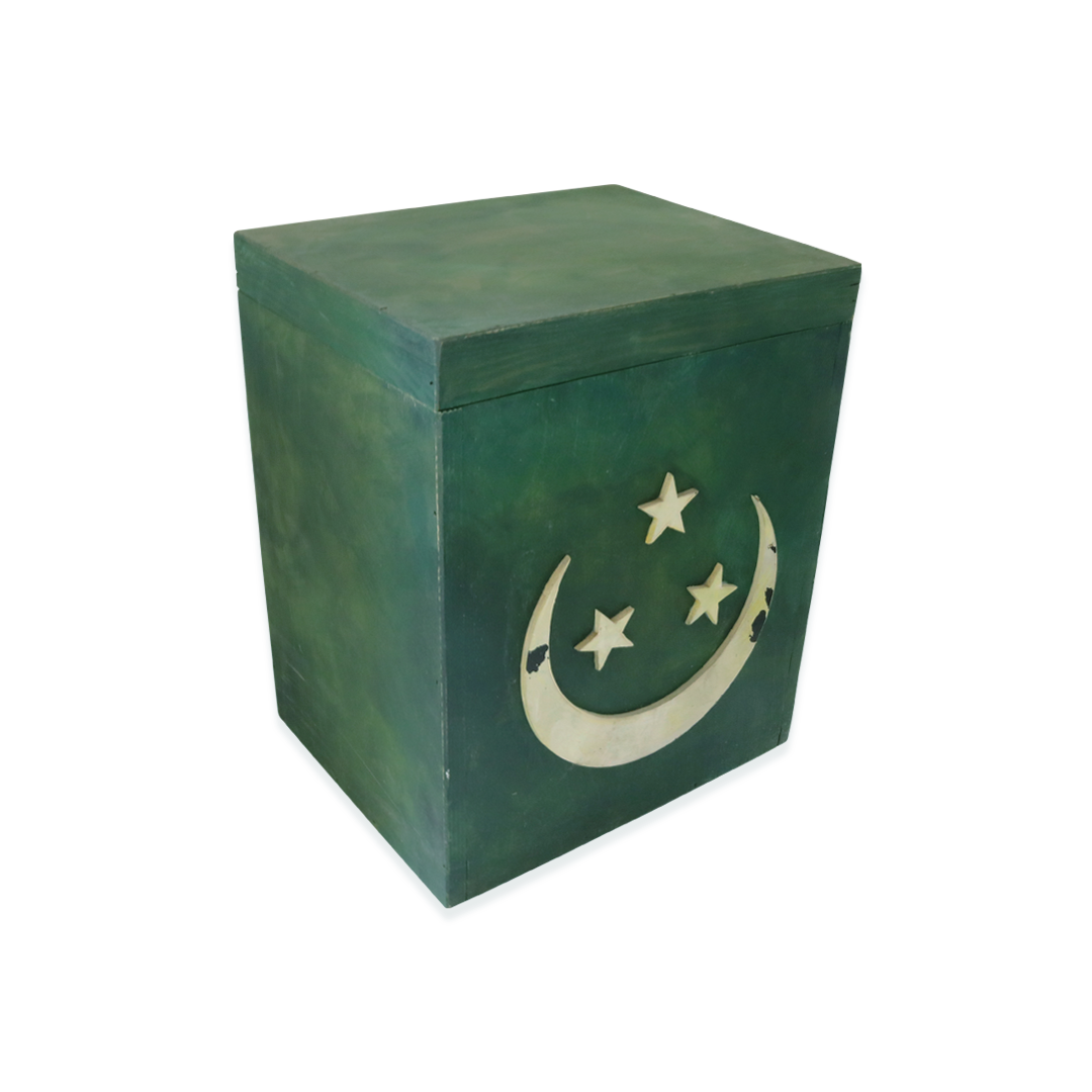 Green Egyptian Flag Box - Large