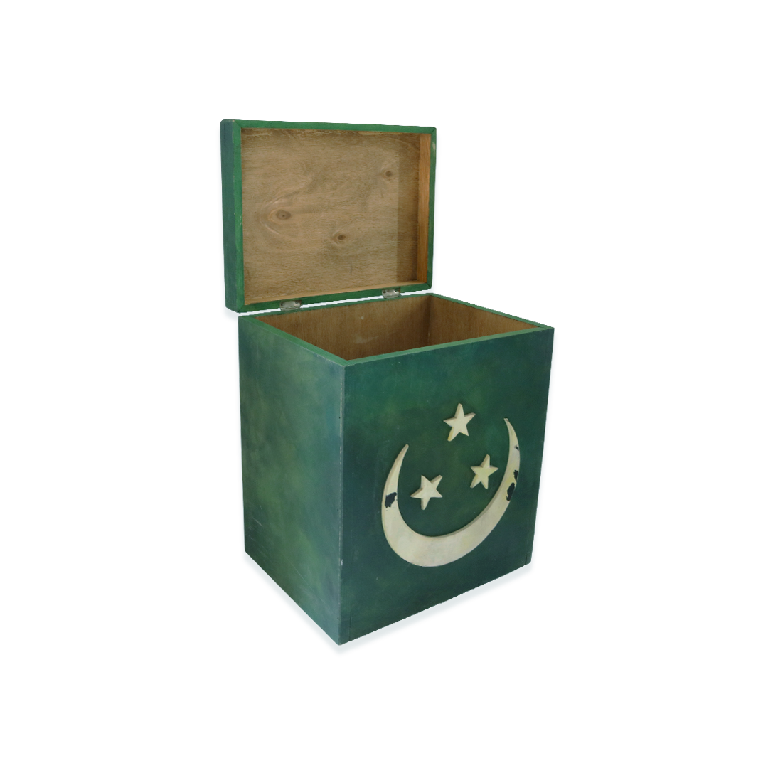 Green Egyptian Flag Box - Large