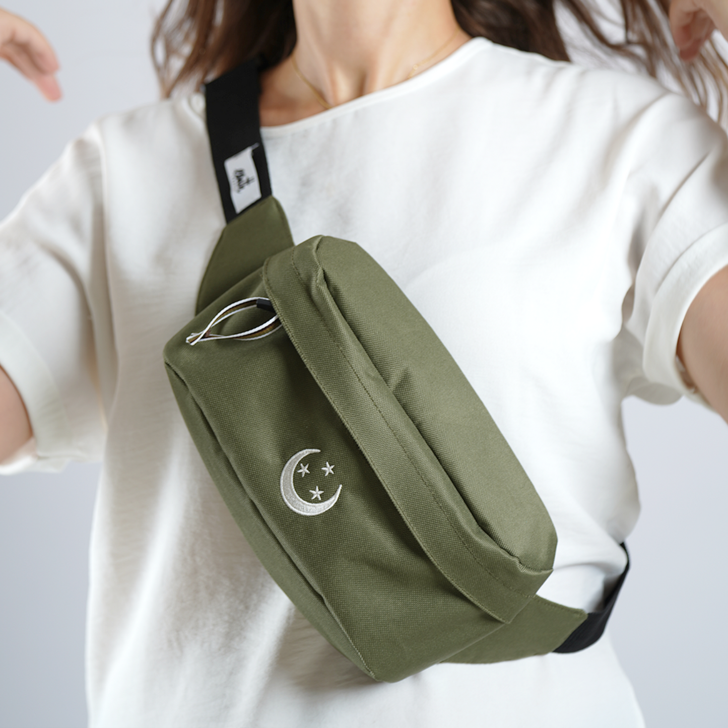 Olive green fanny sales pack