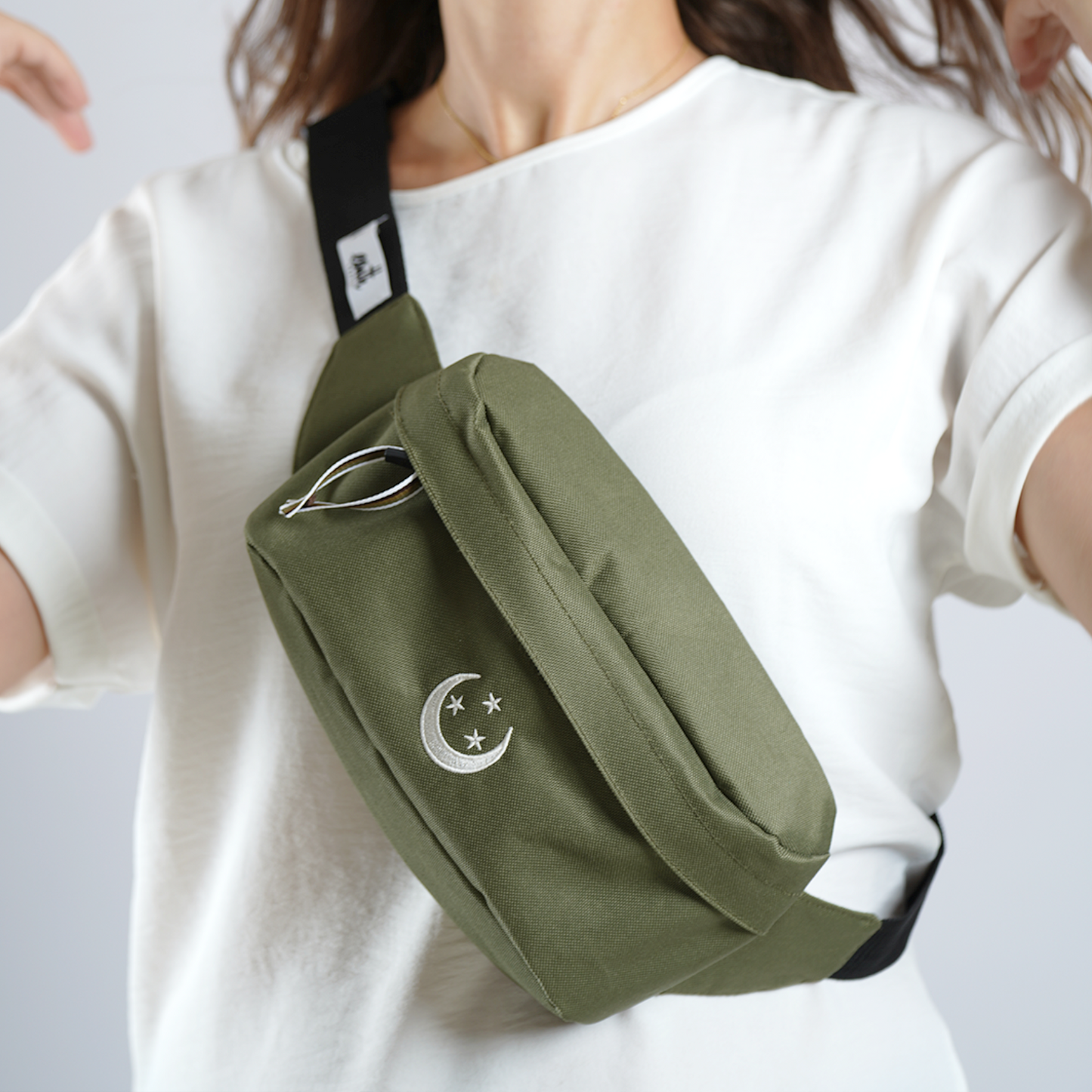 Olive Flag Fanny Pack