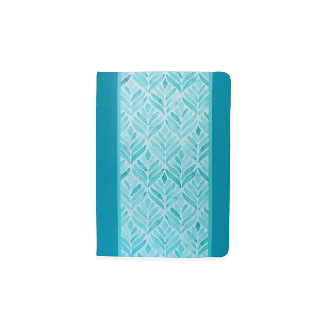 Turquoise Watercolor Notebook - Large