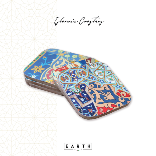 Islamic Decoupage Coaster