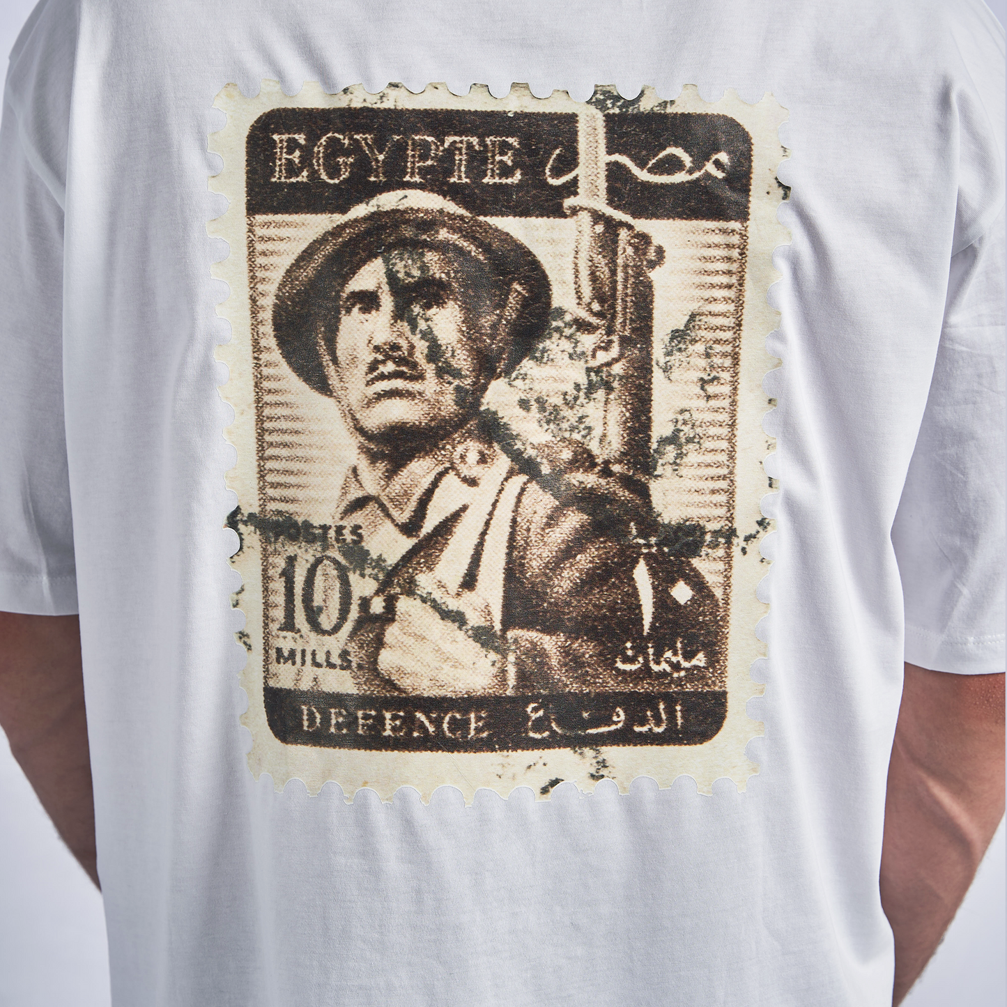 Egypt Stamp Oversized T-shirt