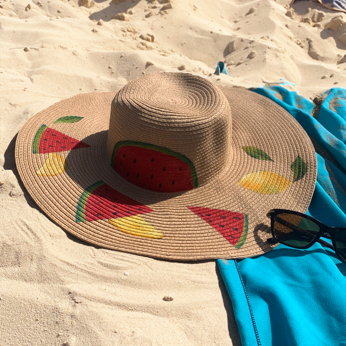Watermelon Beach Hat